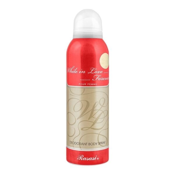 while in love forever body spray