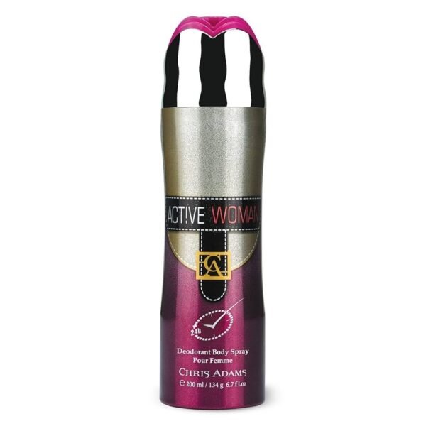 active woman body spray