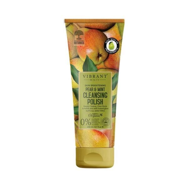 Botanics Pear and Mint Cleansing Polish 200ml
