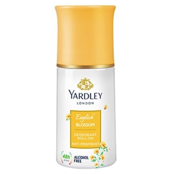 Yardley London English Blossom Roll On Deodorant 50ml