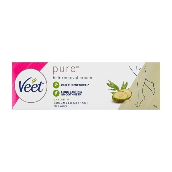 Veet Hair Removal Cream Dry Skin Cucumber Extract 50g