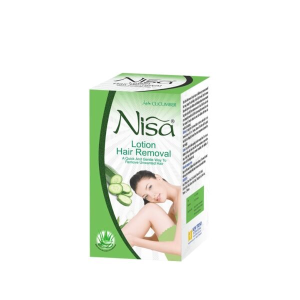 Nisa Hair Removal Lotion Cucumber 120ml