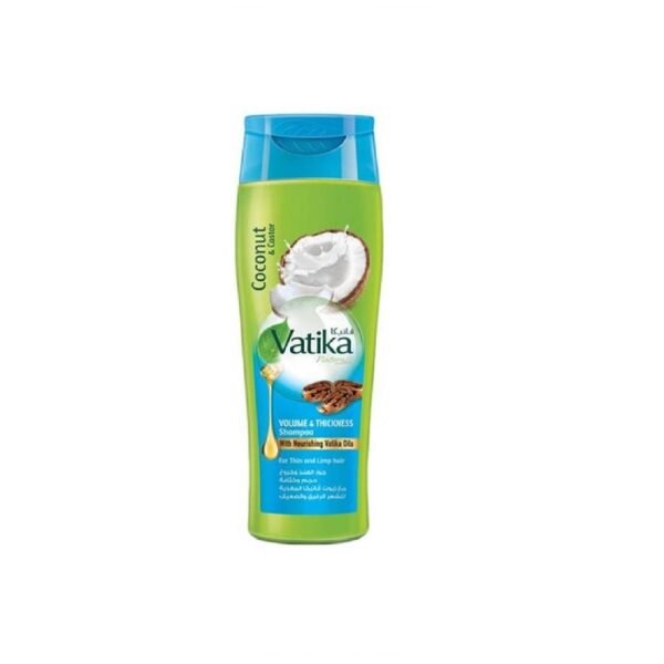 Vatika Coconut & Castor Shampoo 185ml