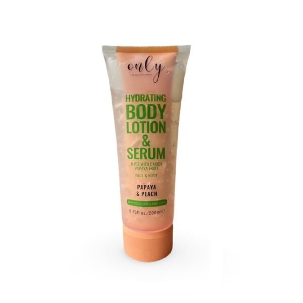 Only Hydrating Body Lotion & Serum Papaya & Peach